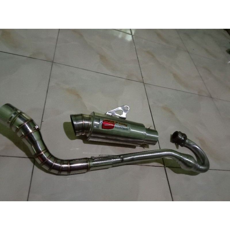 knalpot CLD kolong atas PNP KLX crf dtracker