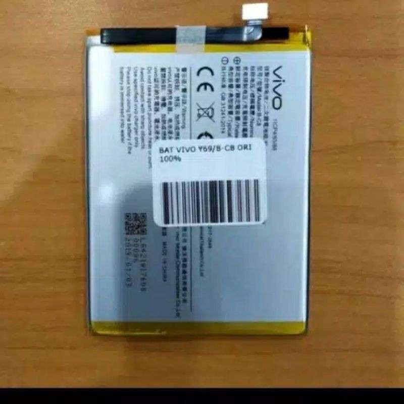 BATERAI ORIGINAL 100% VIVO Y35 B-92 B92 BATTERY ORI HP