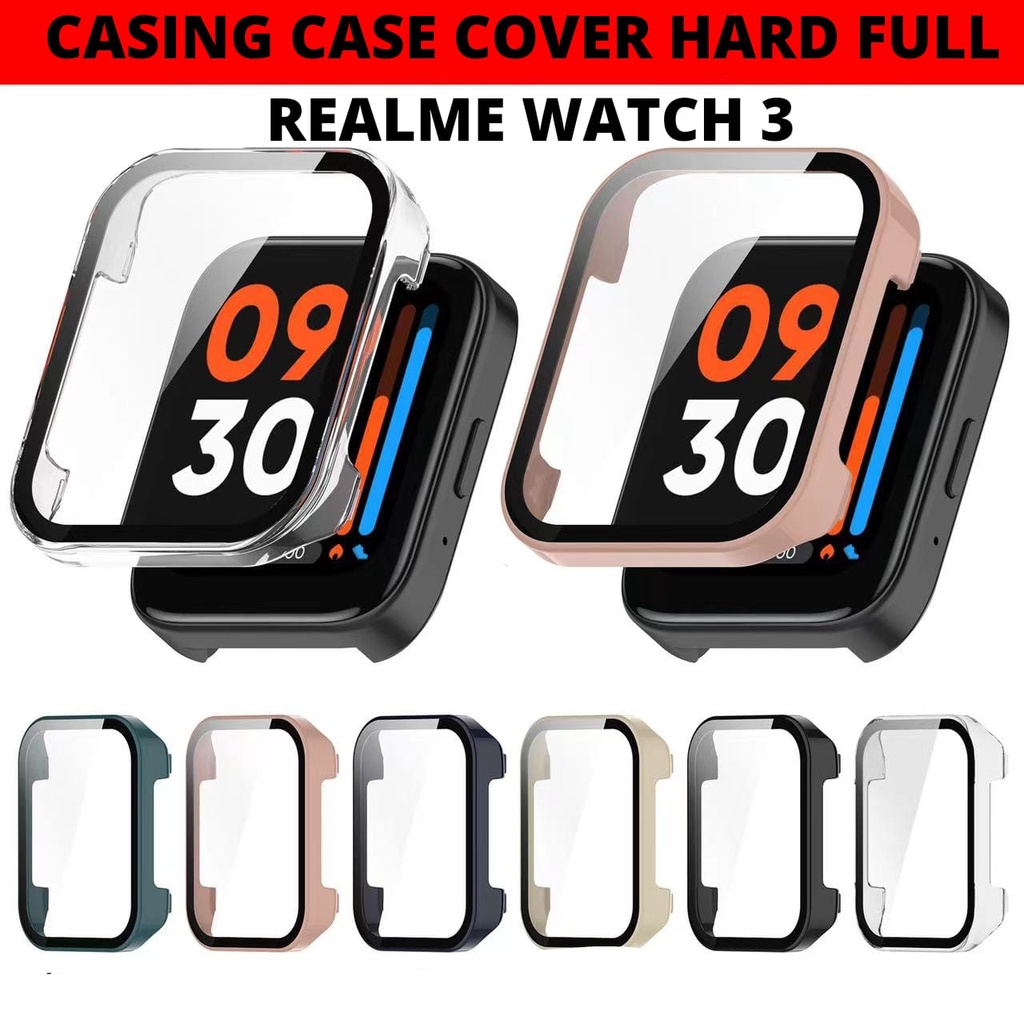 Casing Case Cover Hard FULL REALME WATCH 3 Bumper Pelindung Protection