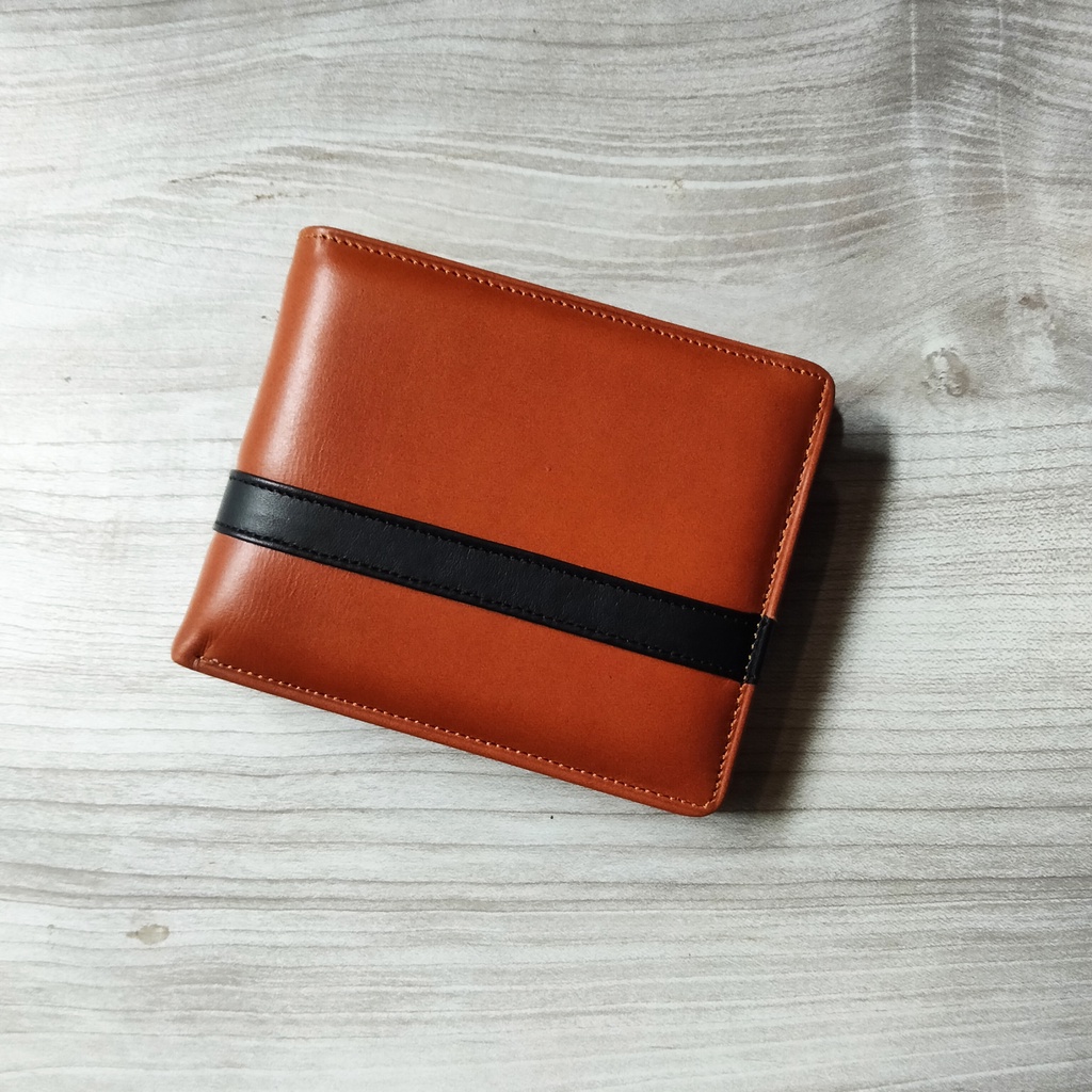 Dompet Kulit Pria Polet Retro Free Kotak Kemasan