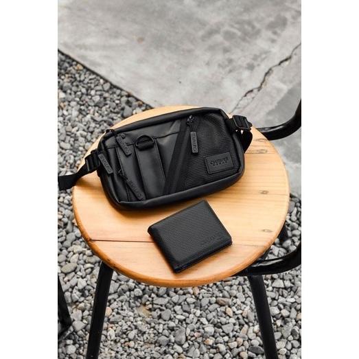 CAMBRIDGE WAISTBAG + CARBON WALLET | CULTURE BASIC