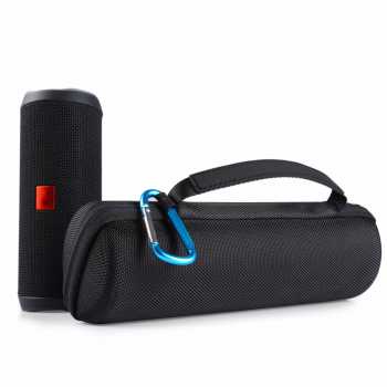 [ BISA COD ] Travel EVA Hard Case for Speaker Outdoor JBL Flip 4 – Black
