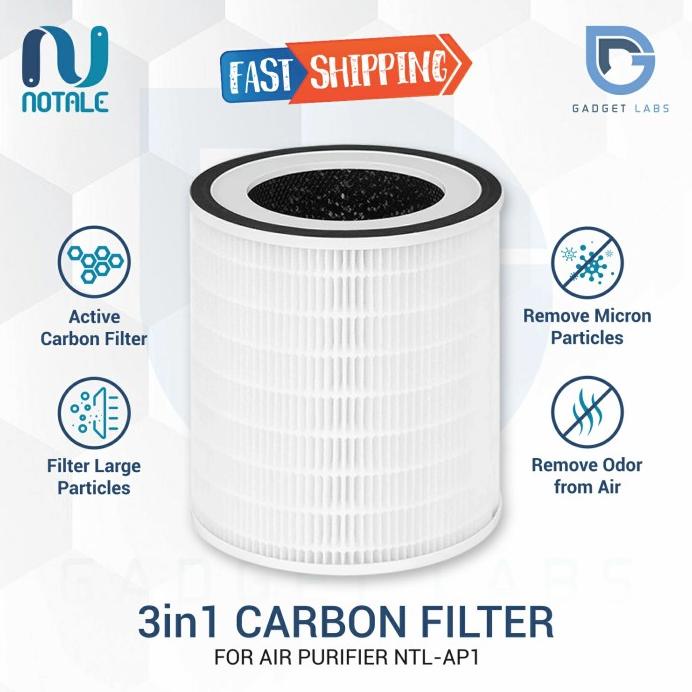 Notale Air Purifier Hepa Filter Original Promo