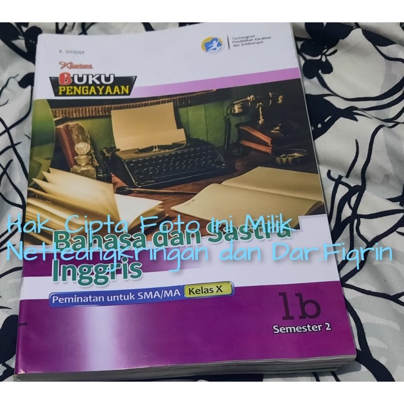 LKS Bahasa Dan Sastra inggris Kelas 10 11 SMA MA K13 Semester 2 Revisi 2018 Kharisma X XI