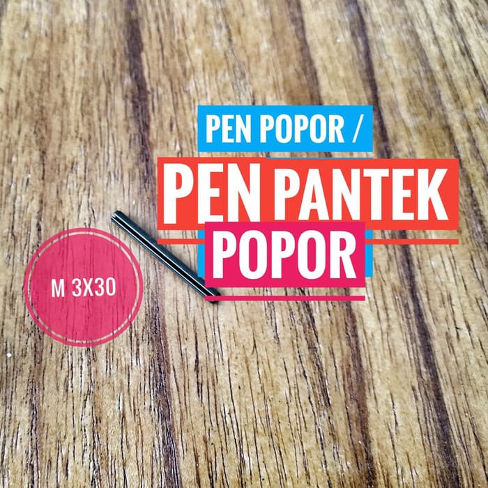 

Unik Pen popor / Pen Pantek Popor / Roll Pin Terlaris