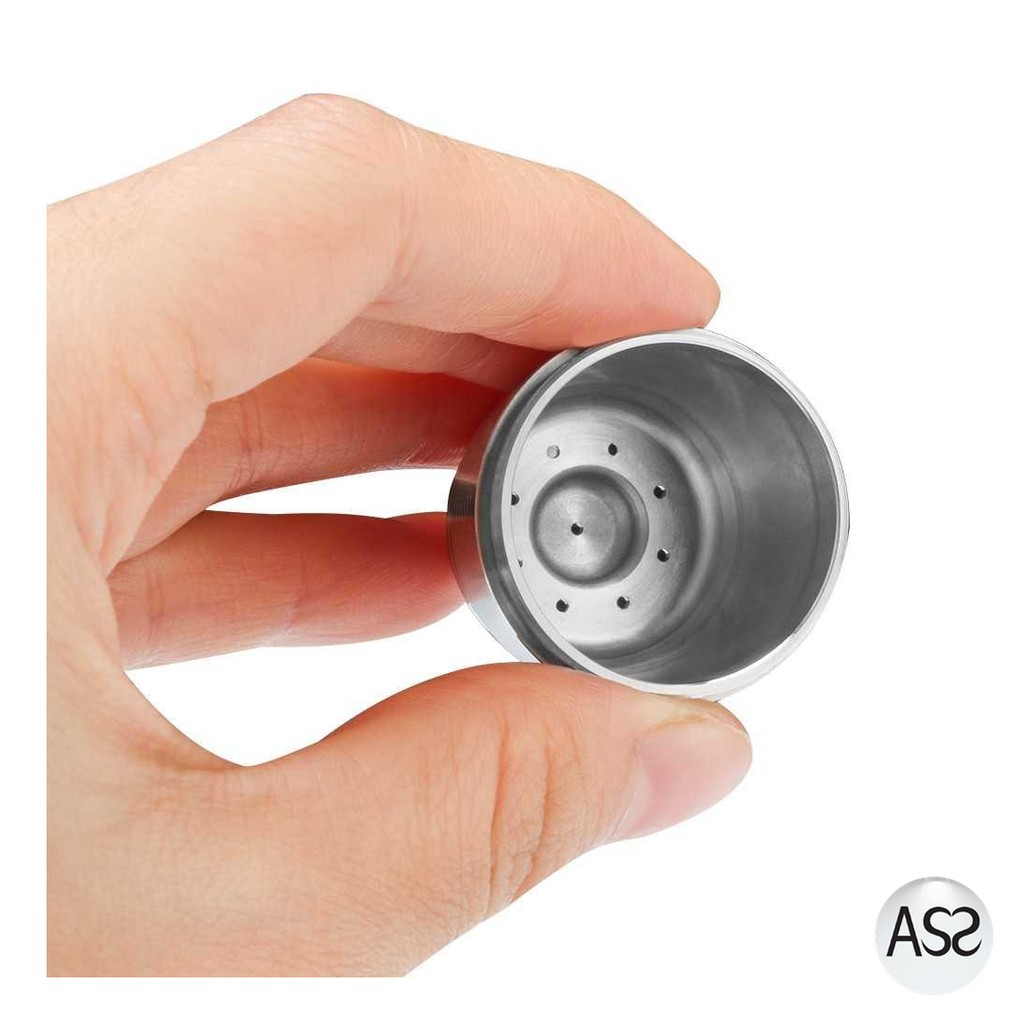 ASS Shop - ICafilas Refillable Capsule Steel with Tamper for Nespresso F456