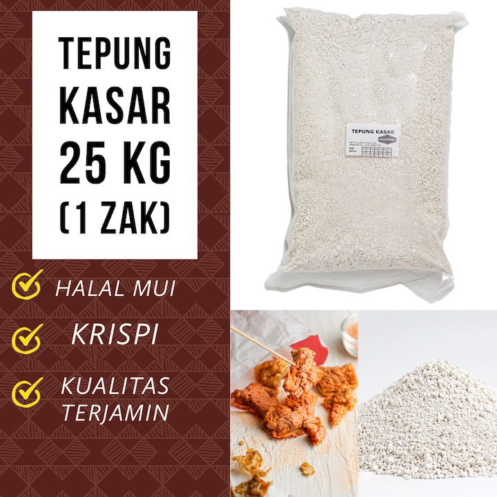 

25 kg tepung kasar shihlin / taiwanese chicken