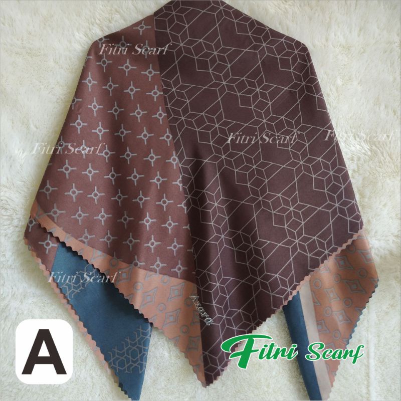 Jilbab PILIH WARNA PILIH MOTIF OSCARA LASER CUT By AZARA Hijab Kerudung Krudung Segi Empat J3-A