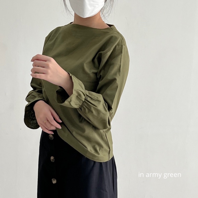 PORONAKA - TAKI Longsleeve Atasan Blouse Linen