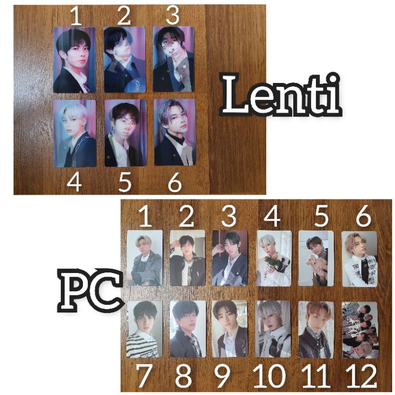 Photocard Official Enhypen Border : Carnival versi Hype BDC PC Lenti