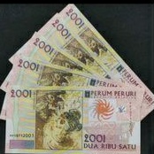 TEST NOTE AFFANDI 2001 UNC/GRESS