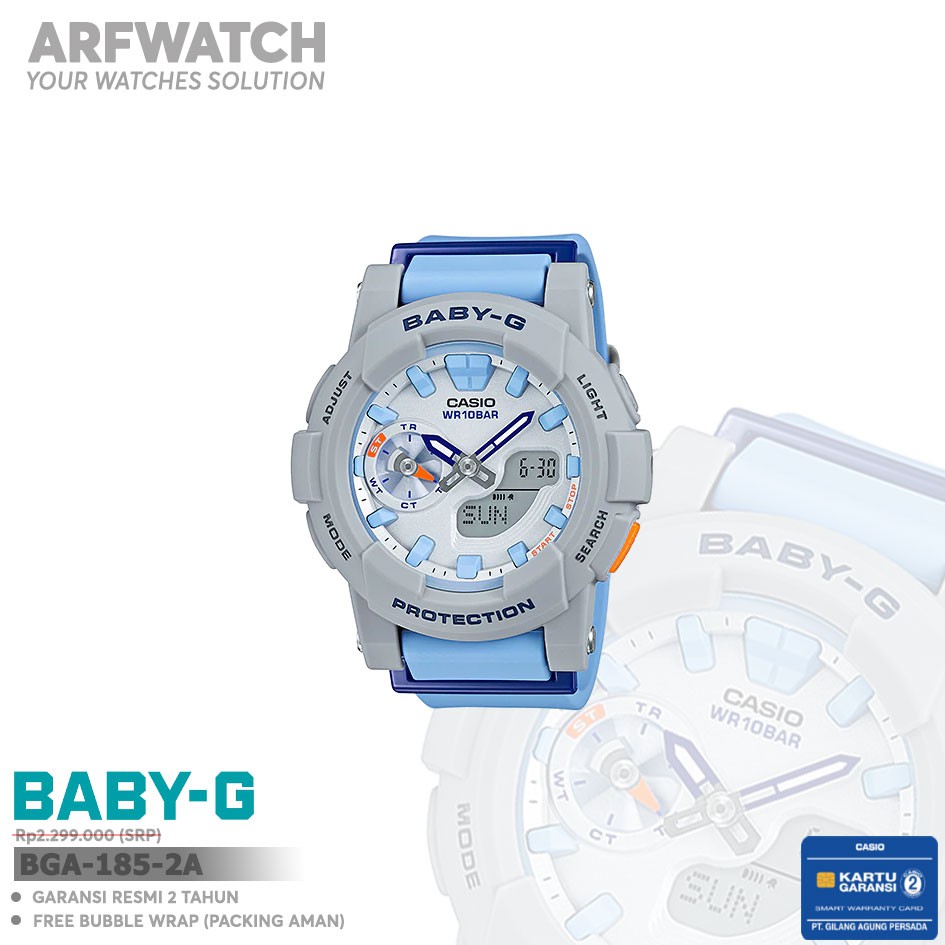 Casio Baby-G BGA-185-2A / BGA-185-2ADR Original