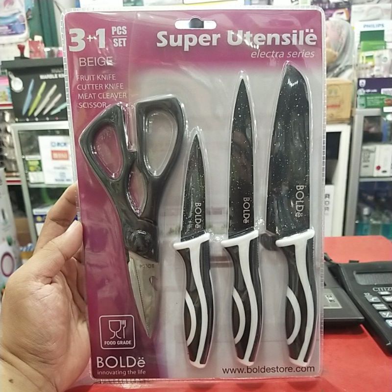 Pisau Bolde Pisau Set Bolde Super Utensile Electra Series