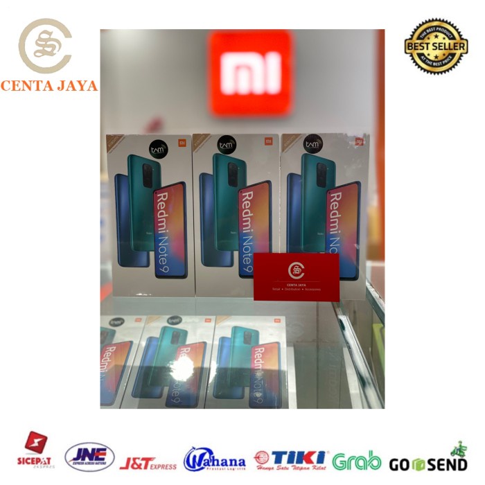 XIAOMI REDMI NOTE 9 RAM 4/64GB GARANSI RESMI - HIJAU - GREEN