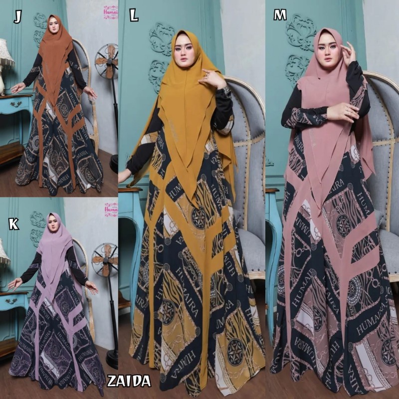 Gamis ZAIDA Original by HUMAIRA