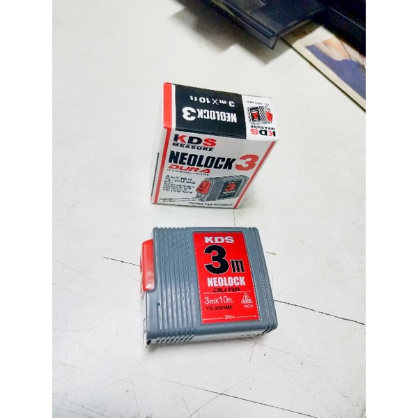 meteran 3 meter KDS - meteran KDS 3 m