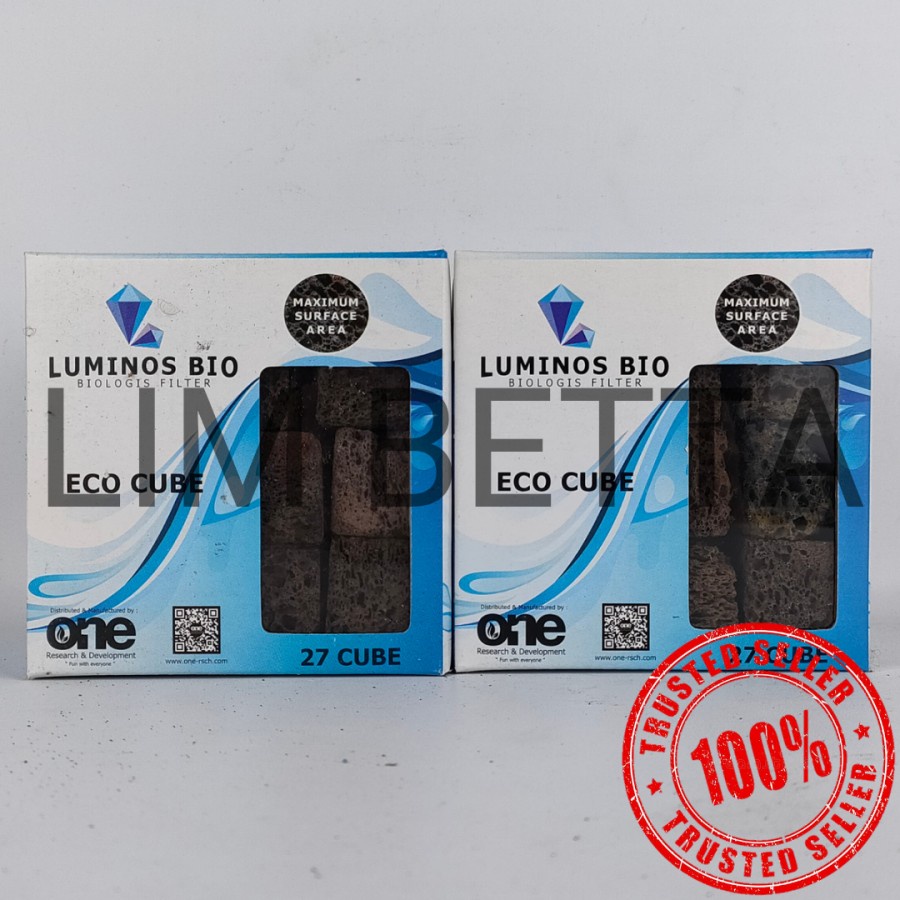 (CUBE) LUMINOS BIO ECO CUBE / MEDIA FILTER AQUARIUM AQUASCAPE