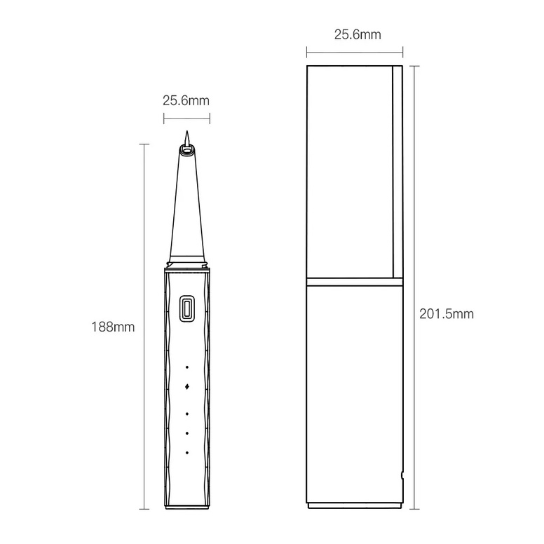 SUNUO T12 PLUS - Smart Ultrasonic Dental Scaler Pembersih Karang Gigi