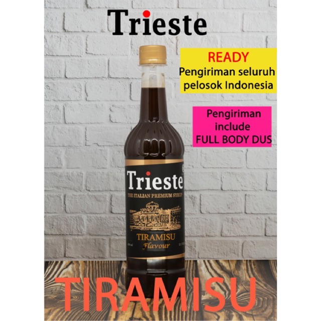 

Trieste syrup Tiramisu