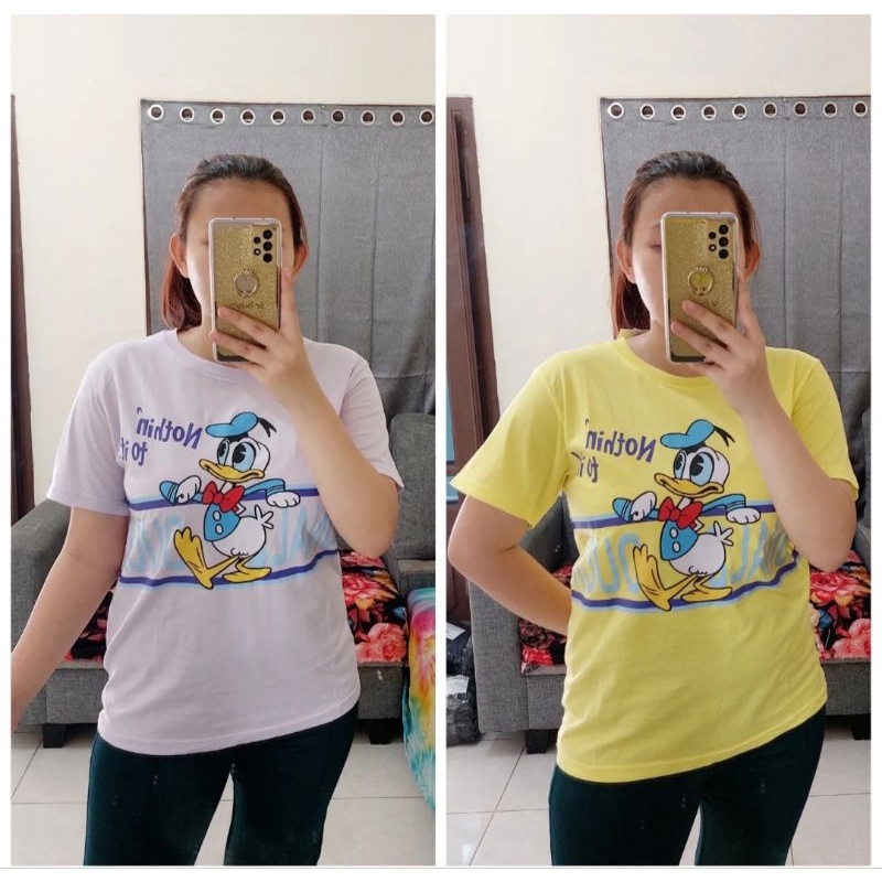 NEW KAOS DONAL / KAOS WANITA MURAH / KAOS MURAH