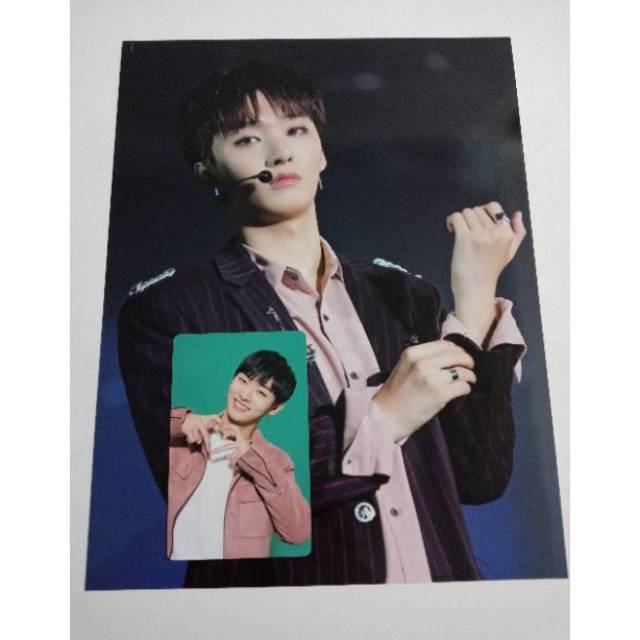 Wanna one jisung DVD fancon pc dan mini poster set