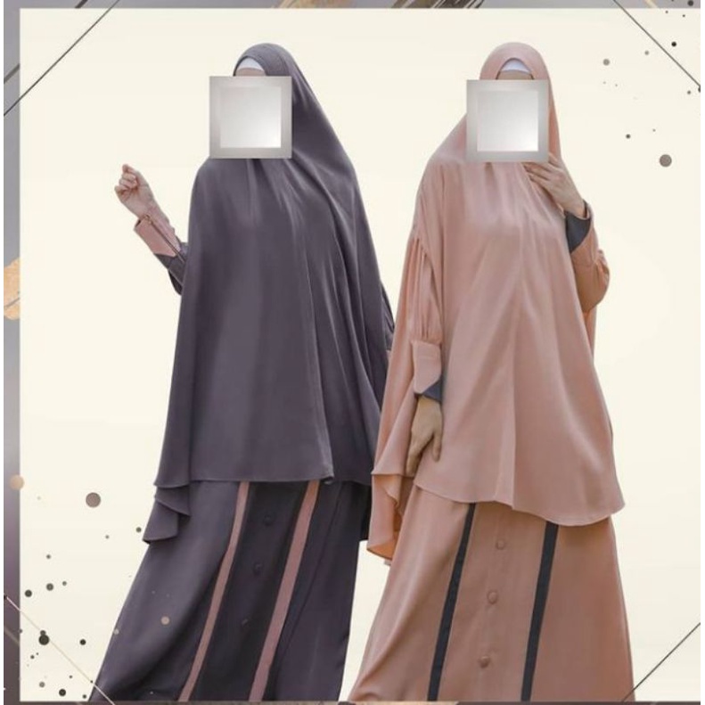 Sale Gamis Uzma set by Isriarizki