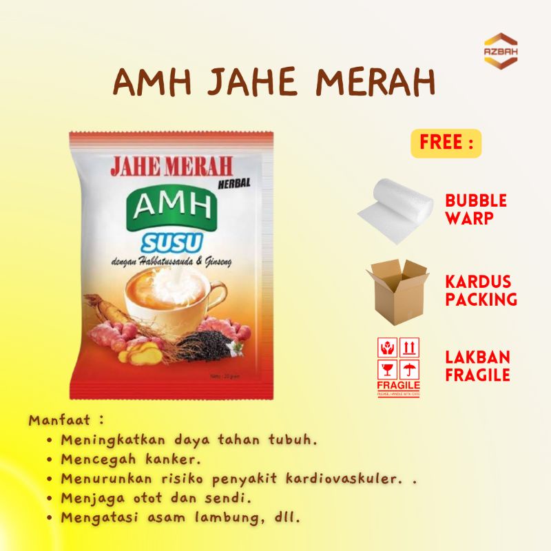 

AMH JAHE MERAH SUSU 100% HEBAL