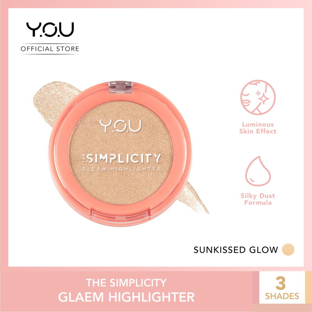 The Simplicity Gleam Highlighter by YOU Makeups | Shopee  