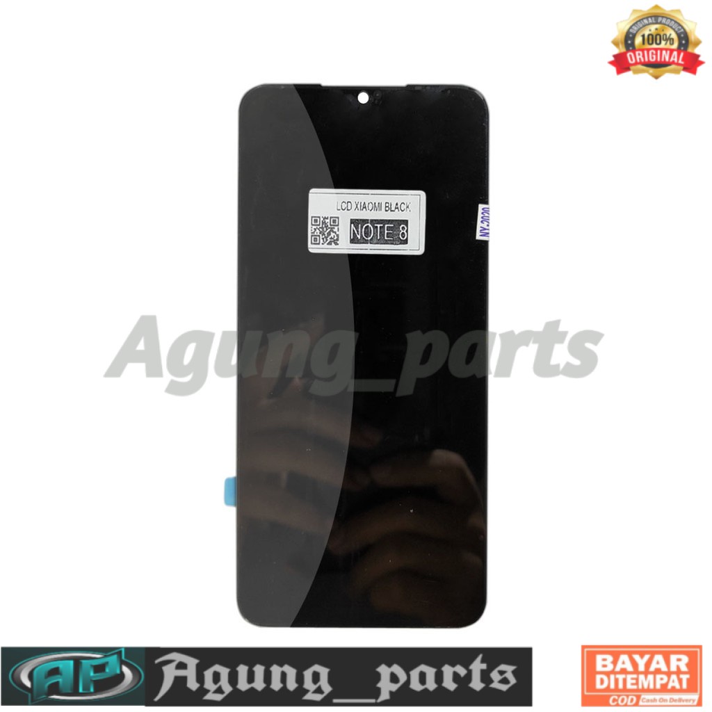 LCD XIAOMI REDMI NOTE 8 LAYAR KACA