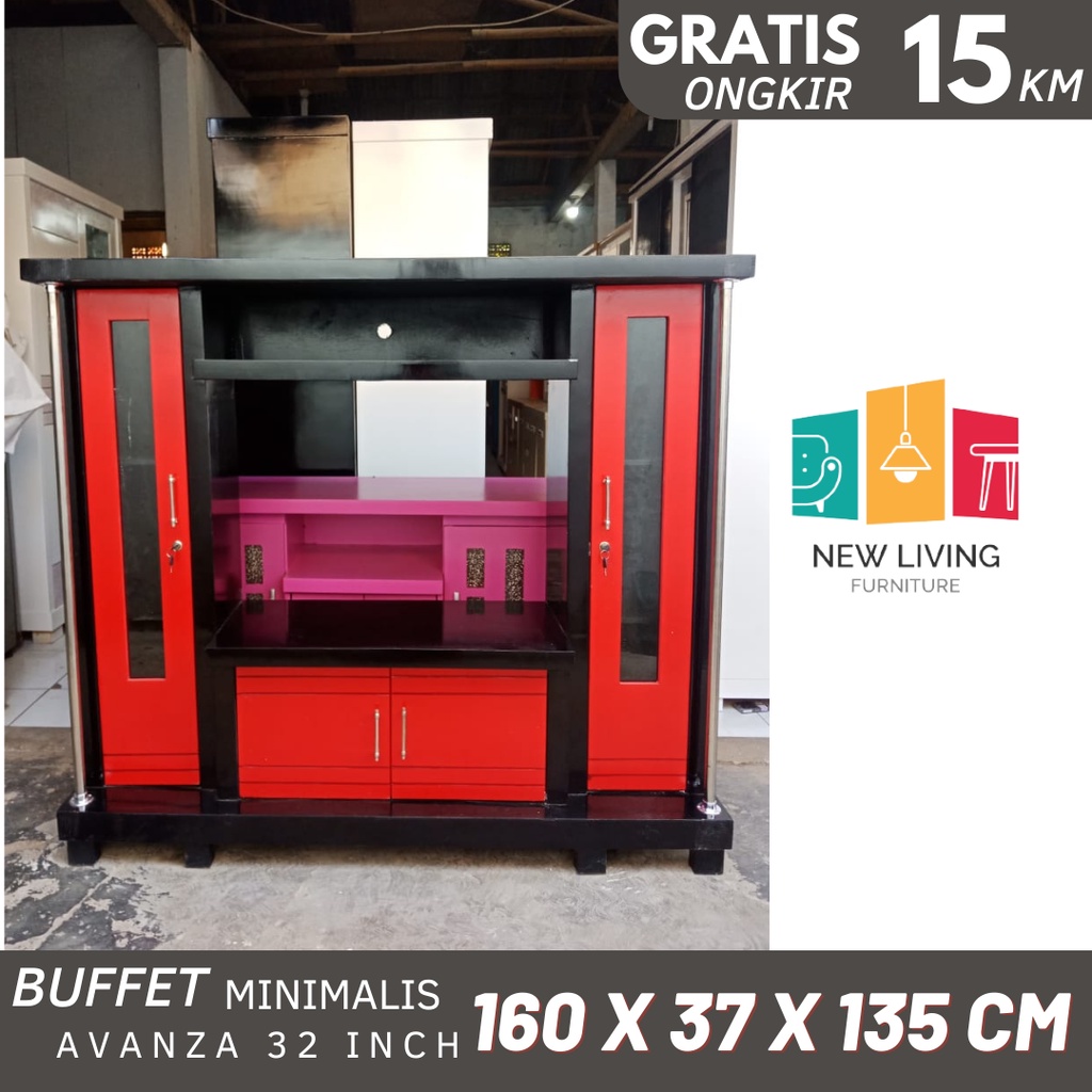 Bufet Tv Avanza 32 inc Bufet TV Minimalis Triplek