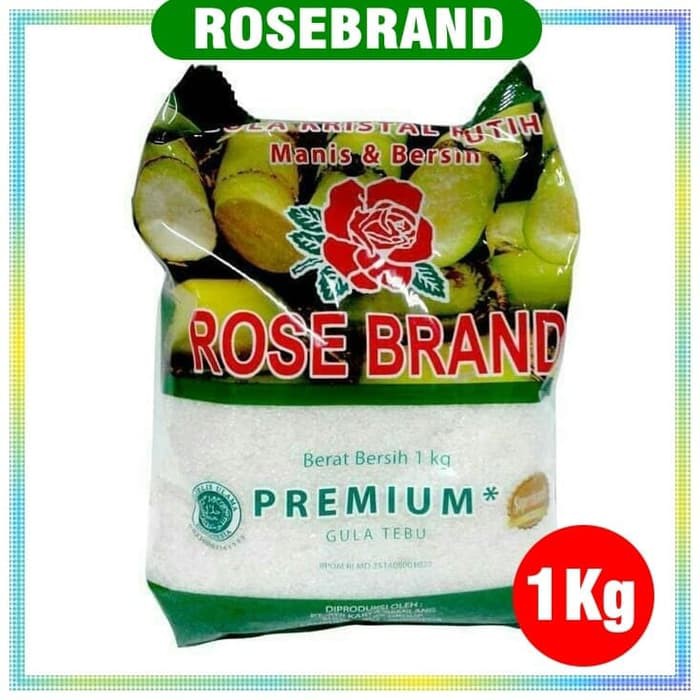

Gula Pasir Rose Brand (Satuan) rosebrand gula premium kemasan 1 kg