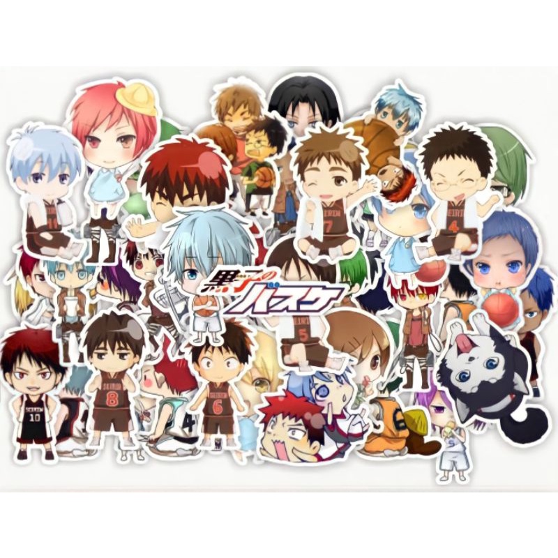 

(32 PCS) Sticker Anime Kuroko No Basuke