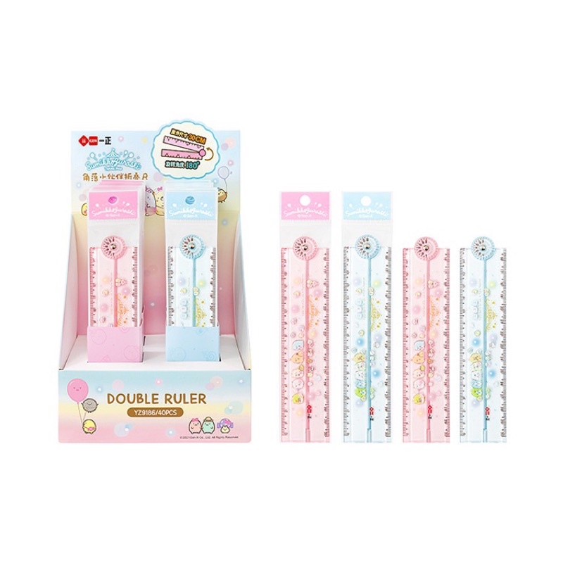 KENSHO Penggaris Lipat Ruler Lucu 30cm Sumikkogurashi Import Ori License