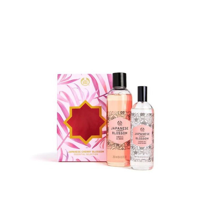 the body shop japanese cherry blossom essential set