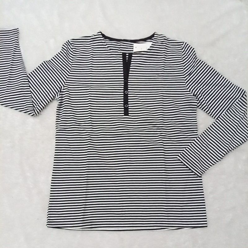 Blus ROSMIECKY garis hitam