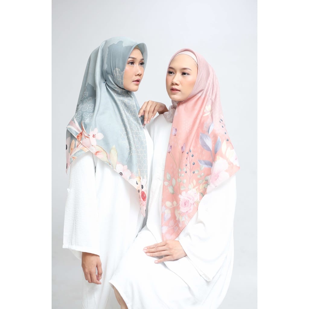 Bellani Edition Vilneria Scarf/Kerudung Printing Motif Voal Ultrafine /Hijab Premium