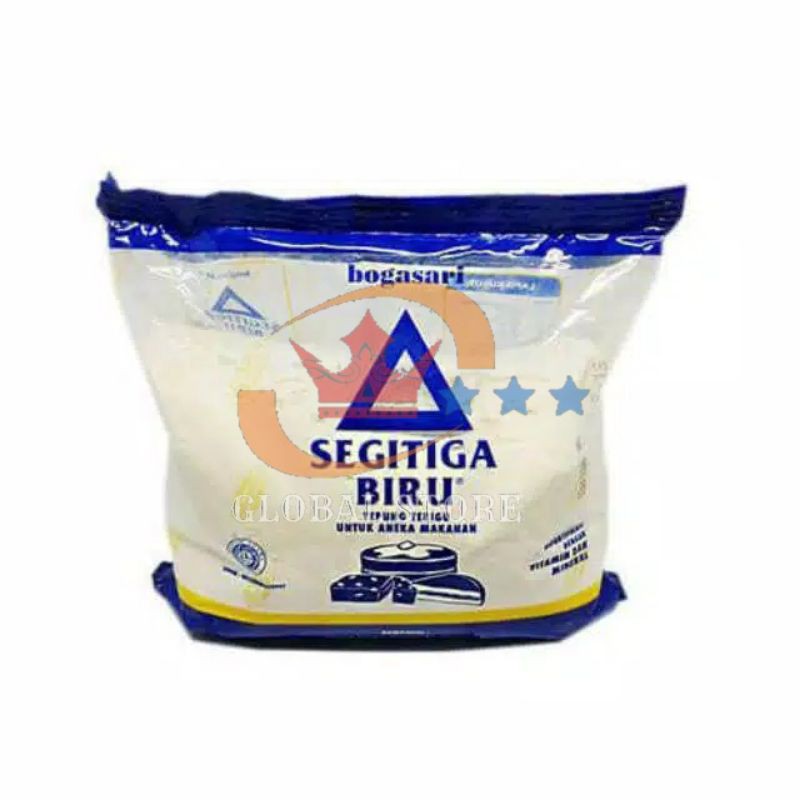 Tepung terigu segitiga biru 500gr