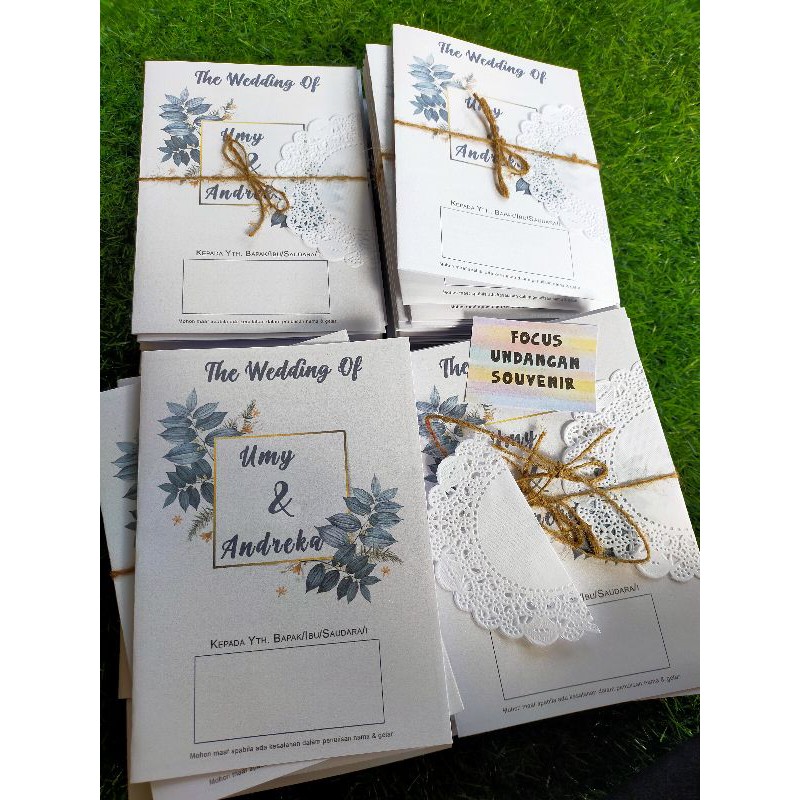 undangan bc custom 27*19 cm
