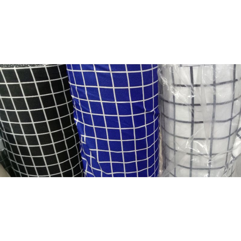 SPREI KOTAK KOTAK / BAHAM KAIN SPREI