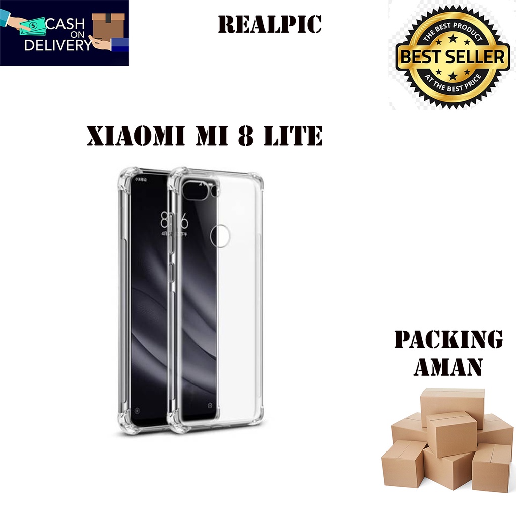 Casing Xiaomi Mi 8 Lite Anti crack SoftCase