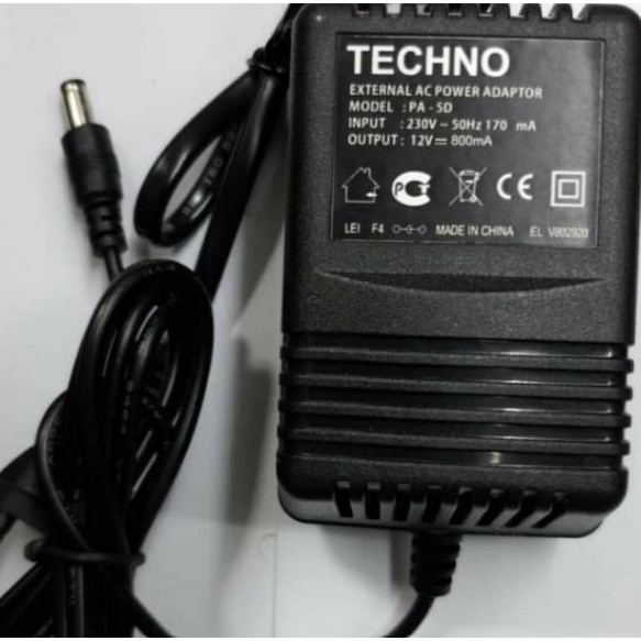 Adaptor keyboard Techno seri T power techno keyboard