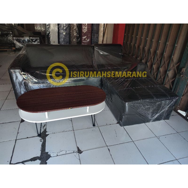 PROMO HARGA PABRIK SOFA SANTAI SOFA L MINI OSCAR MINIMALIS - FREE ONGKIR KOTA SEMARANG