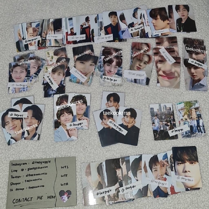 [BACA DESK] BTS Dicon 101 Sharing (Random) (RM, Jin, Suga, Jhope, Jimin, Taehyung, Jungkook Dicon Ph