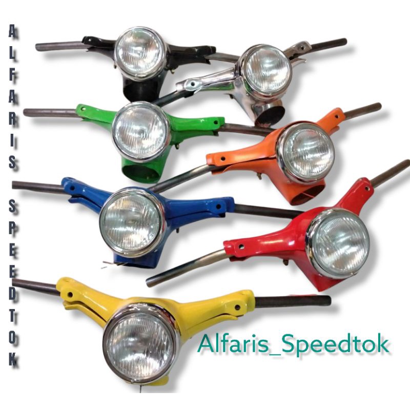 KEPALA / BATOK C70 SET LAMPU TANPA SPIDOMETER