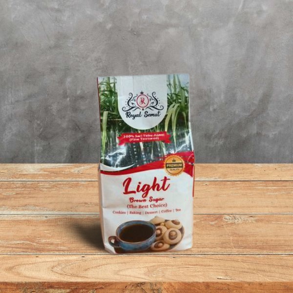 

Light brown sugar 500gr premium by Royal Semut