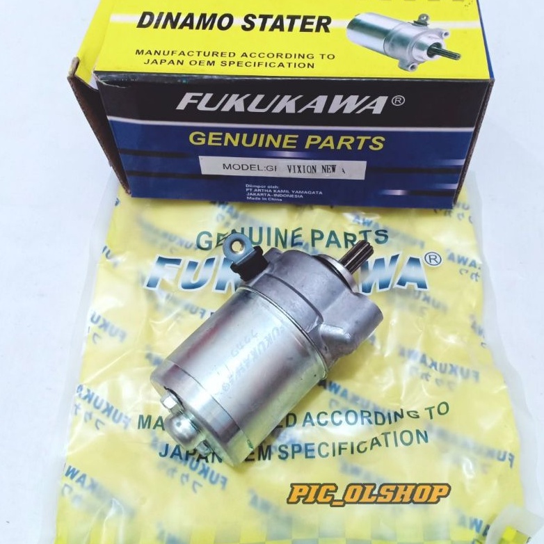 Dinamo Stater Yamaha VIXION NEW  VIXION OLD 3C1 NVL NVA Starter Original Fukukawa Japan OEM