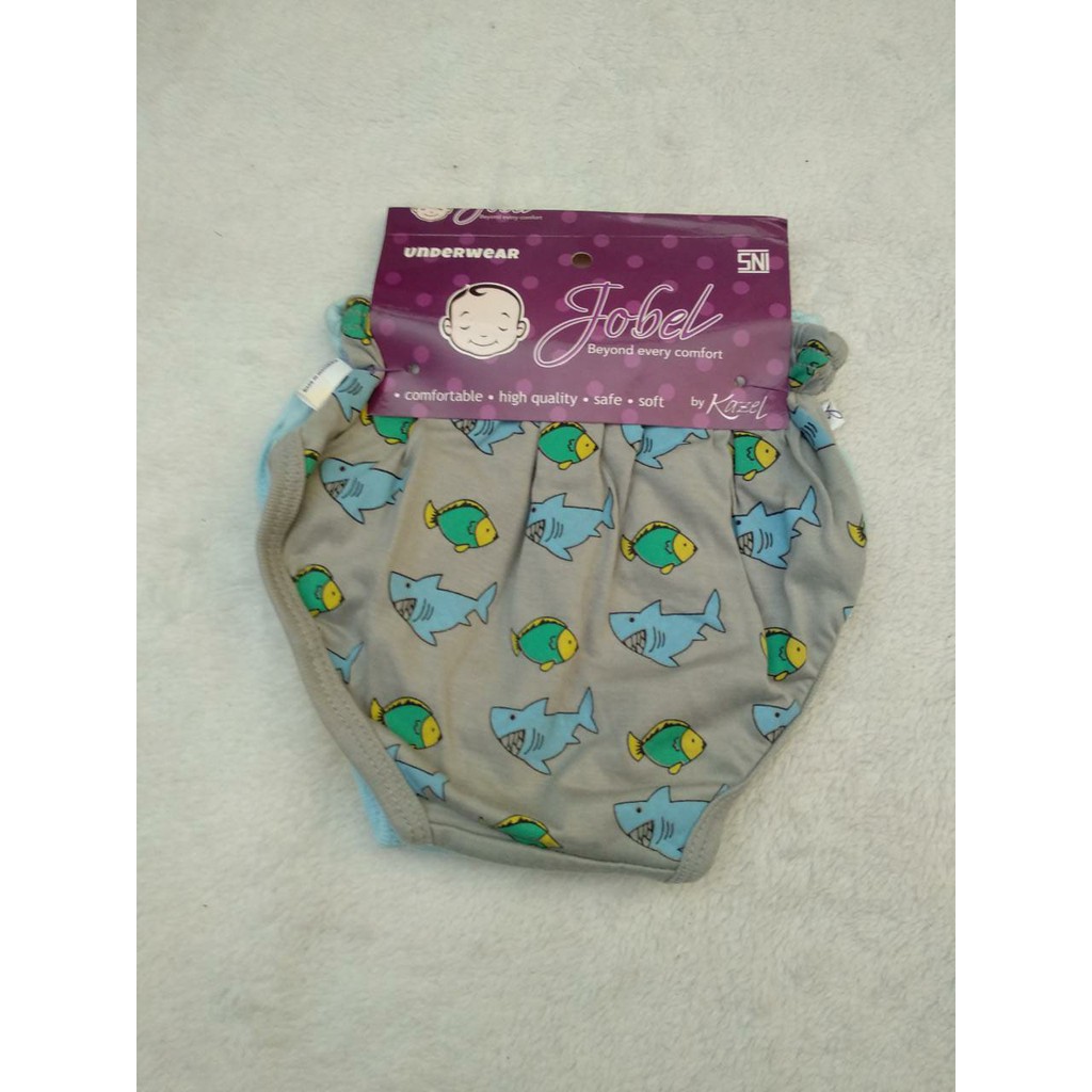 CELANA DALAM BAYI JOBEL BOY BY KAZEL ( ISI 4 PCS ) BAHAN ADEM