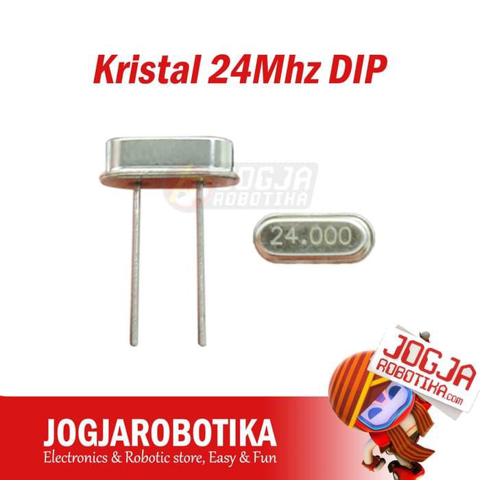 Crystal Kristal 24MHz Xtal Xtall 24.000mhz Kristal Oscillator Osilator