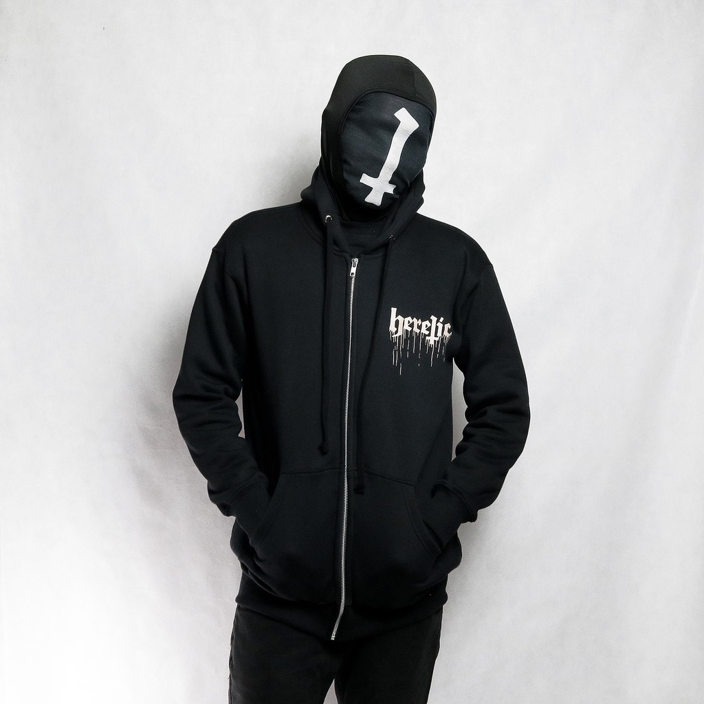 Heretic - Zip-up Zipper Hoodie - Wand