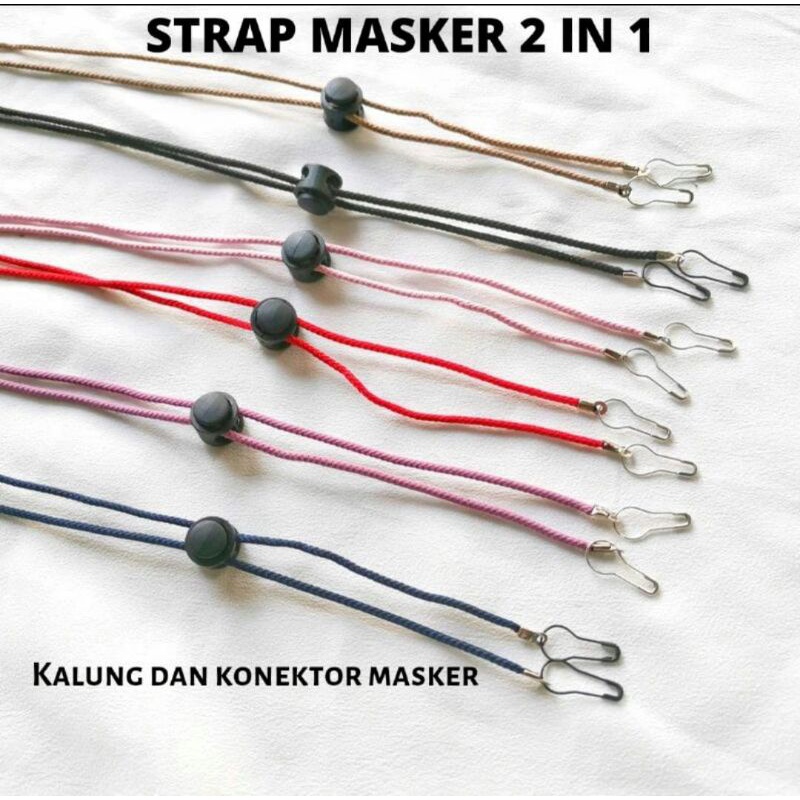 Konektor Masker||Strap Masker Kekinian Murah